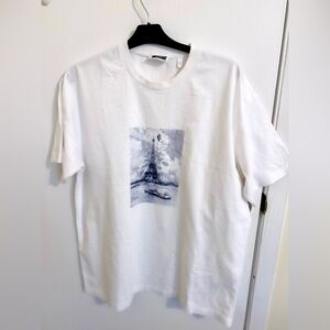 Kith Floral Navy Eiffel Tee